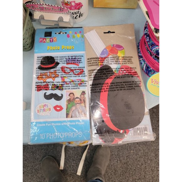 Party Photo Props Set For Birthdays & Celebrations - Picture 2 of 4